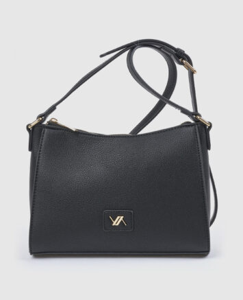 Verde Γυναικεία Τσάντα Χιαστί 16-0008455 Μαύρο