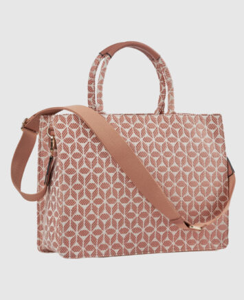 Verde Γυναικεία Τσάντα Χειρός 16-0008459 Ροδακινι