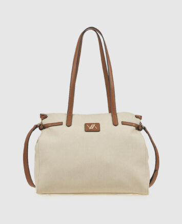 Verde Γυναικεία Τσάντα Ώμου 16-0008400 Εκρού