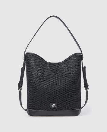 VERDE ΓΥΝΑΙΚΕΙΑ ΤΣΑΝΤΑ ΩΜΟΥ  16-0008415 ΜΑΥΡΗ Γυναικείες τσάντες