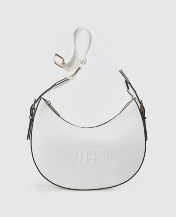 VERDE ΓΥΝΑΙΚΕΙΑ ΤΣΑΝΤΑ ΩΜΟΥ 16-0008472  ΑΣΠΡΗ Γυναικείες τσάντες