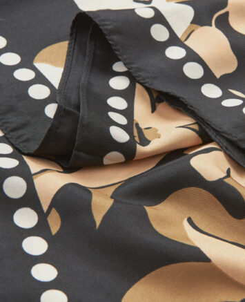 Verde Γυναικεία Εσάρπα 03-0002551  ΜΑΥΡΟ