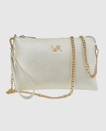 Verde Γυναικεία Τσάντα Χειρός 16-0008388 Εκρού