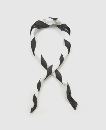 Verde Γυναικεία Εσάρπα 03-0002552  ANIMAL PRINT ΜΑΥΡΟ