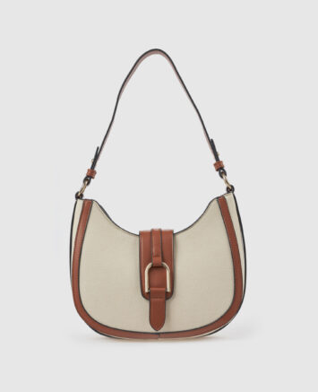 Verde Γυναικεία Τσάντα Ώμου 16-0008429 Καμελ Γυναικείες τσάντες