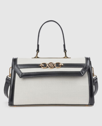 Verde Γυναικεία Τσάντα Χειρός 16-0008444 Άσπρο