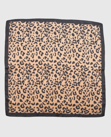 Verde Γυναικεία Εσάρπα 03-0002562  ANIMAL PRINT ΜΠΕΖ Αξεσουάρ Μόδας