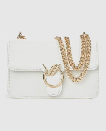 Verde Γυναικεία Τσάντα Ώμου 16-0008532 Άσπρο