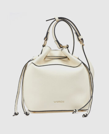 Verde Γυναικεία Τσάντα Χιαστί 16-0008539 Άσπρο