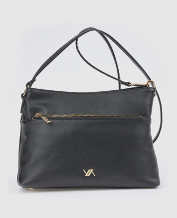 Verde Γυναικεία Τσάντα Ώμου 16-0008559 Μαύρο