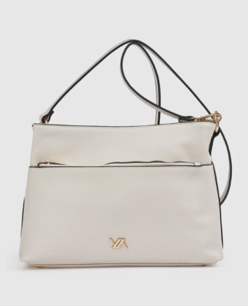 Verde Γυναικεία Τσάντα Ώμου 16-0008559 Εκρού