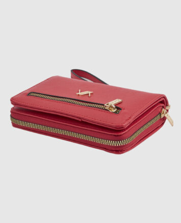 Verde Γυναικείο Πορτοφόλι 18-0001612 Κόκκινο