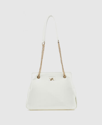 Verde Γυναικεία Τσάντα Ώμου 16-0008569 Άσπρο