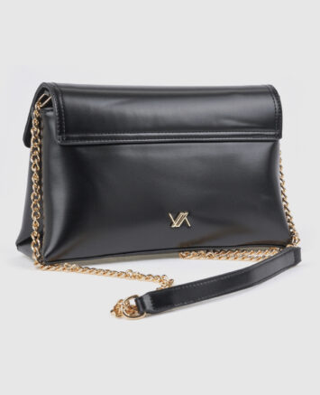 Verde Γυναικεία Τσάντα Χιαστί 16-0008574 Μαύρο