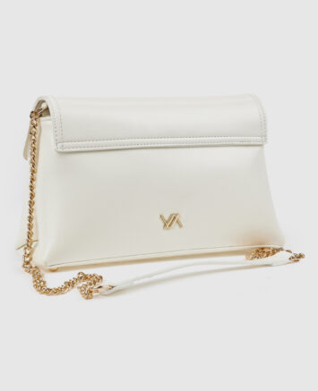 Verde Γυναικεία Τσάντα Χιαστί 16-0008574 Άσπρο