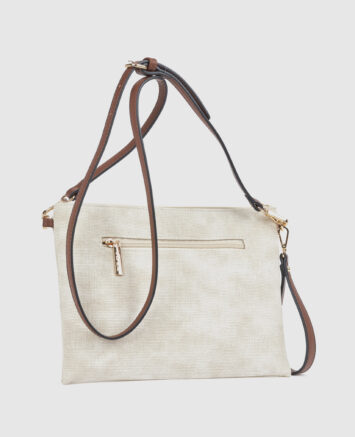 Verde Γυναικεία Τσάντα Χειρός 16-0008607 Εκρού