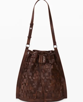 DESIGUAL ΤΣΑΝΤΑ ΩΜΟΥ/ΣΑΚΙΔΙΟ ΠΛΑΤΗΣ 26SAKP14/6064 ΚΑΦΕ