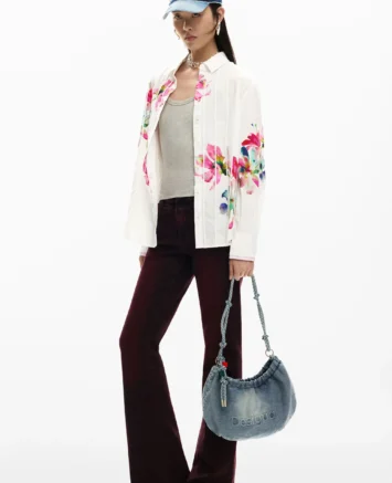 DESIGUAL ΤΣΑΝΤΑ ΩΜΟΥ/ΧΙΑΣΤΙ SAXD05/5005 ΤΖΙΝ