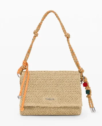 DESIGUAL ΨΑΘΙΝΗ ΤΣΑΝΤΑ ΩΜΟΥ/ΧΙΑΣΤΙ 26SAXO03/1014 ΜΠΕΖ