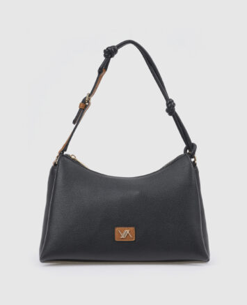 VERDE ΓΥΝΑΙΚΕΙΑ ΤΣΑΝΤΑ ΩΜΟΥ 16-0008612 ΜΑΥΡΟ Γυναικείες τσάντες