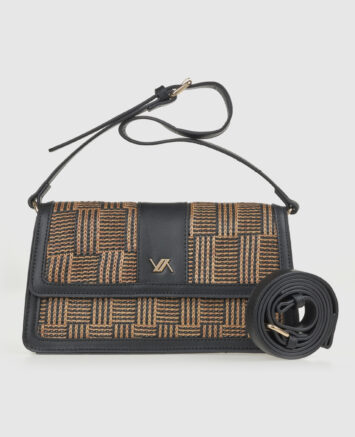 VERDE ΓΥΝΑΙΚΕΙΑ ΤΣΑΝΤΑ ΩΜΟΥ 16-0008389 ΜΑΥΡΟ Γυναικείες τσάντες